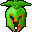 Green Demon Helmet